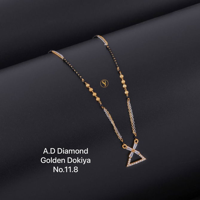 AD Diamond Daily Wear Designer Mangalsutra 14 Manufacturers
